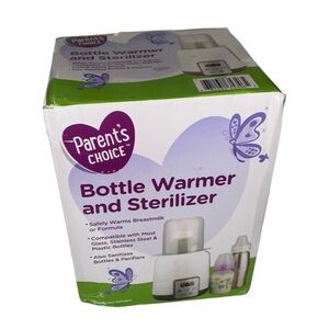 Parent's Choice Electric Baby Bottle Warmer and Sterilizer White